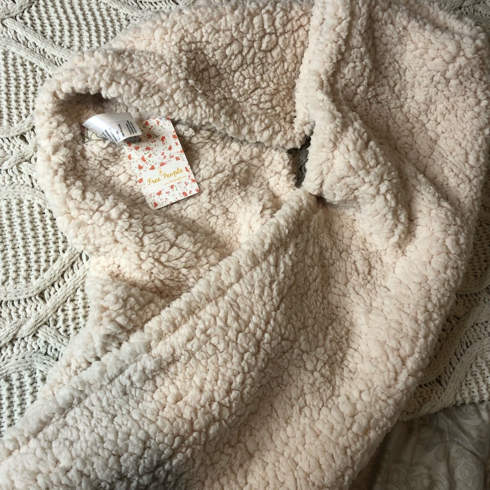 Free People Sherpa Circle Scarf